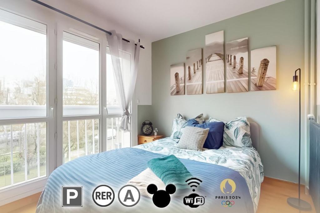 Proche Disney & Paris-2 Min Gare Noisy-le-Grand Luaran gambar